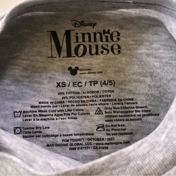 Disney Cat & Jack Bundle Girls St Patrick’s Graphics Two Shirts Size XS 4/5 - Picture 4 of 14